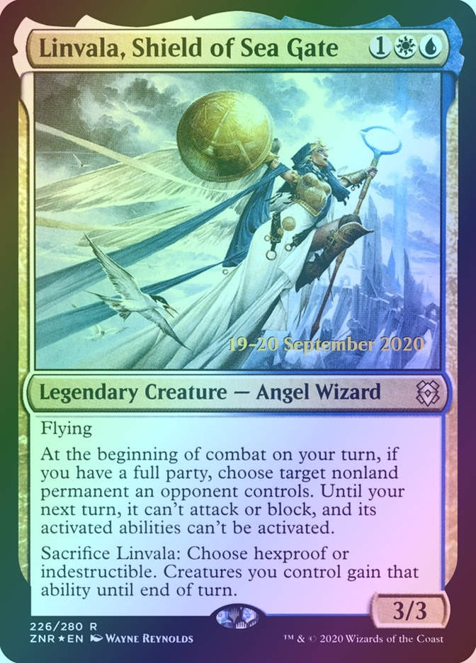 Linvala, Shield of Sea Gate (PZNR) (226s) / Foil