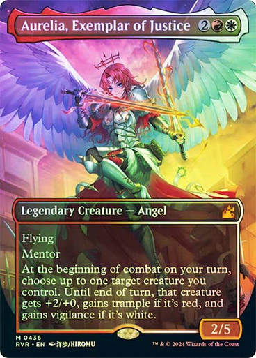 Aurelia, Exemplar of Justice (rvr) (436) / Anime / Foil
