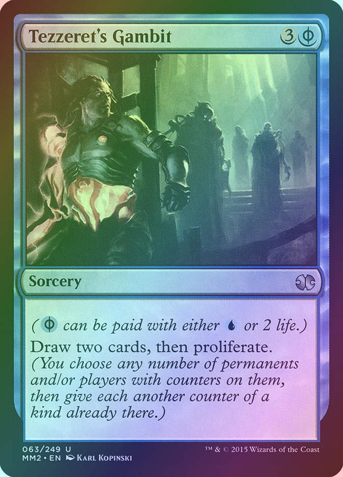Tezzeret's Gambit (MM2) (63) / Foil
