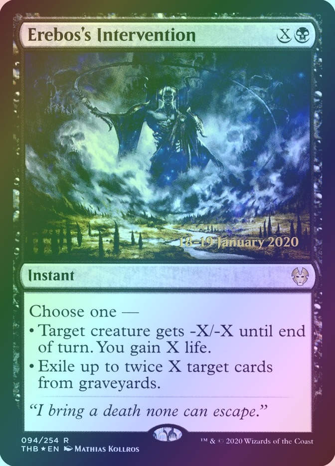 Erebos's Intervention (PTHB) (94s) / Foil