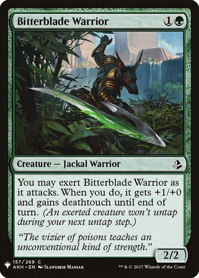 Bitterblade Warrior (MYS)
