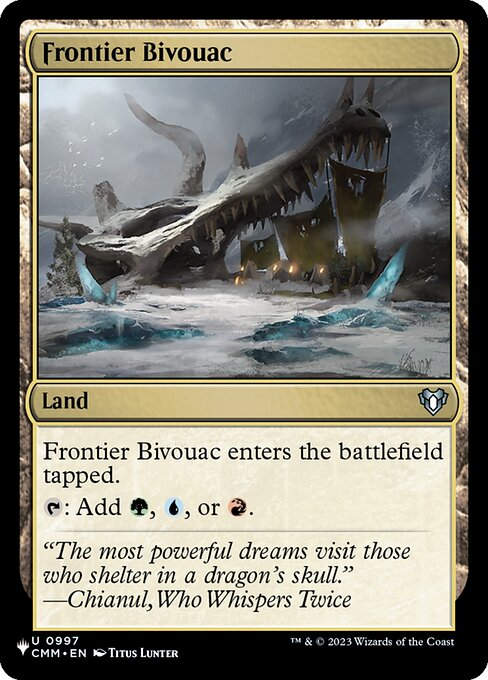 Frontier Bivouac (PLST) (CMM-997)