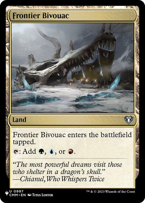 Frontier Bivouac (PLST) (CMM-997)