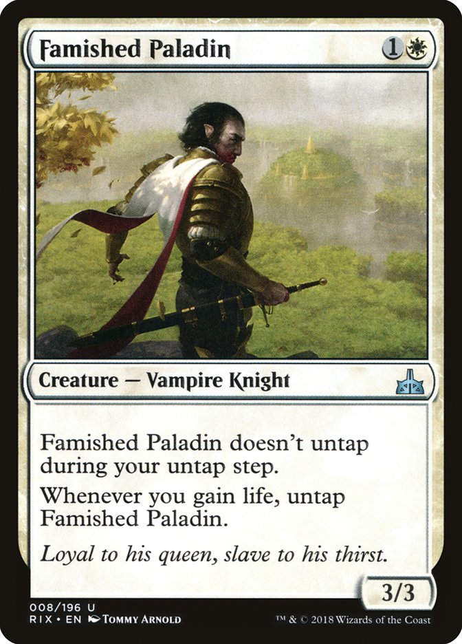 Famished Paladin (RIX) (8)