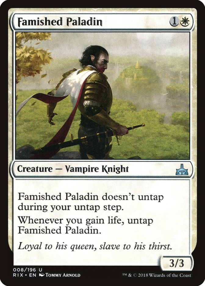 Famished Paladin (RIX) (8)