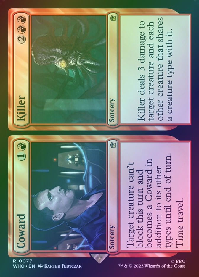Coward // Killer (WHO) (77) / Foil