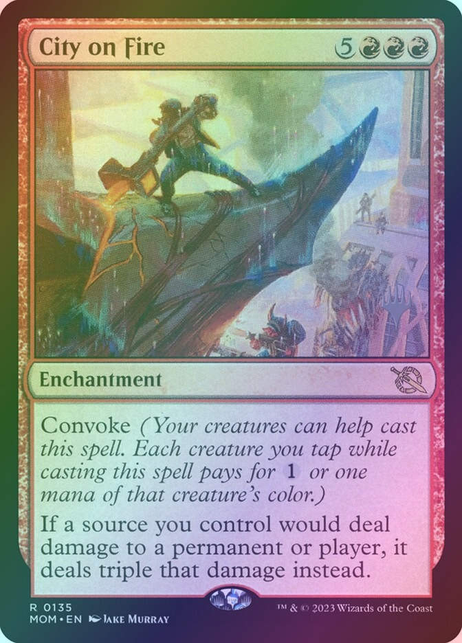 City on Fire (PMOM) (135p) / Foil
