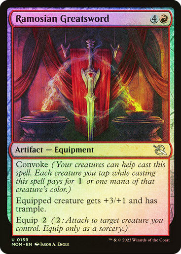 Ramosian Greatsword (mom) / Foil