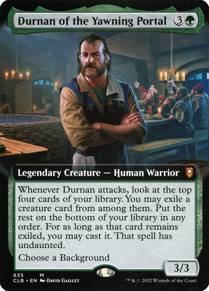Durnan of the Yawning Portal (CLB) (635) / Extended Art