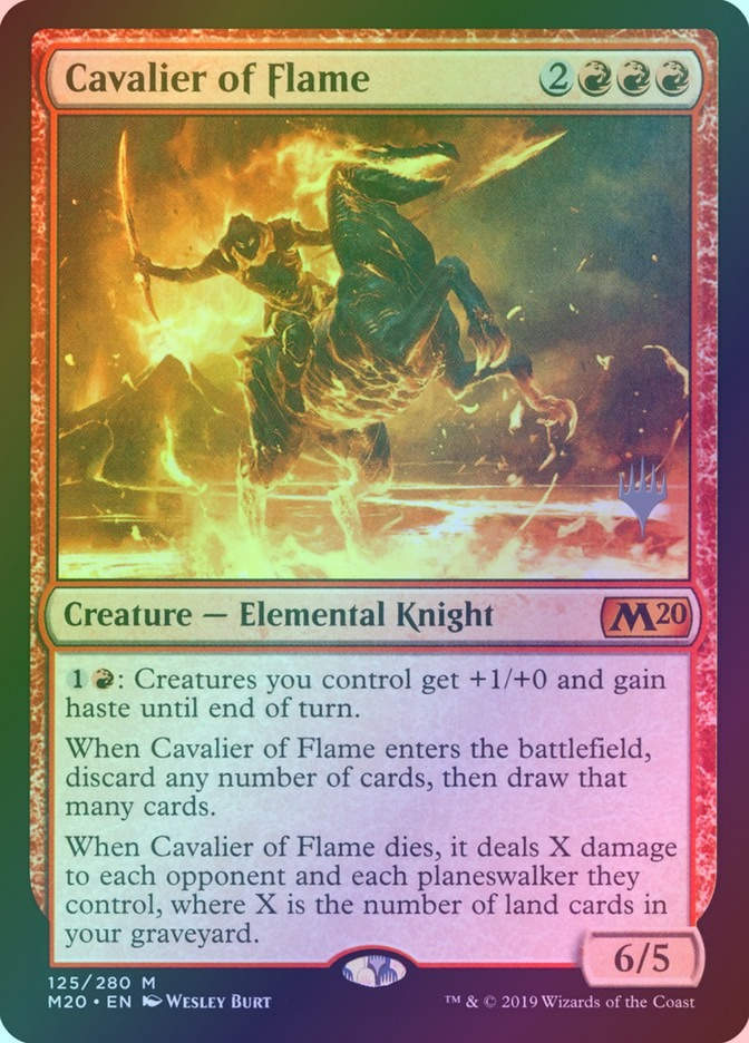 Cavalier of Flame (PM20) (125p) / Foil