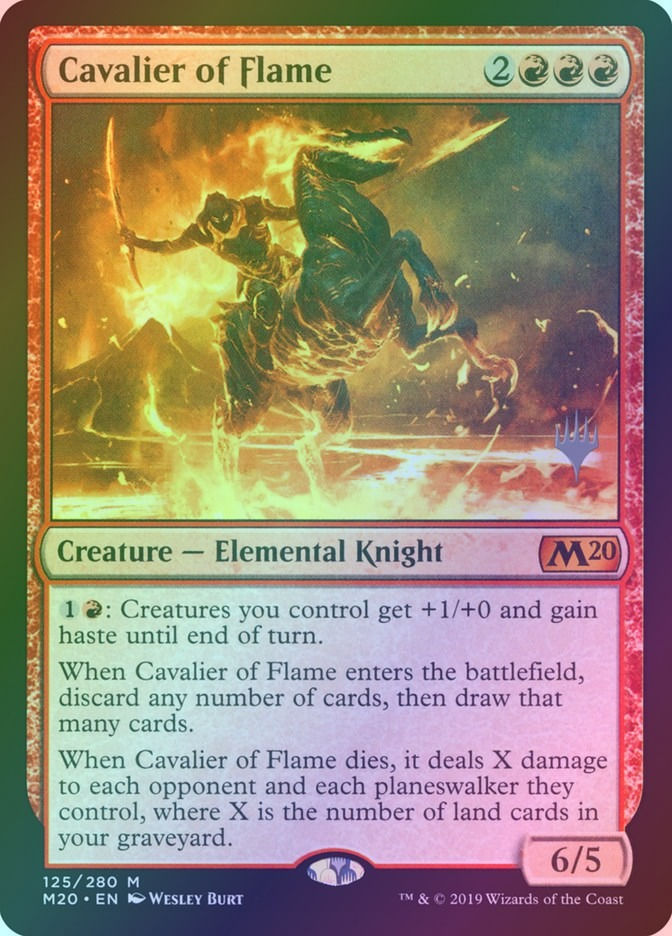 Cavalier of Flame (PM20) (125p) / Foil