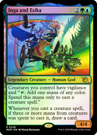 Inga and Esika (mom) / Foil