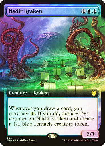 Nadir Kraken (THB) (305) / Extended Art / Foil