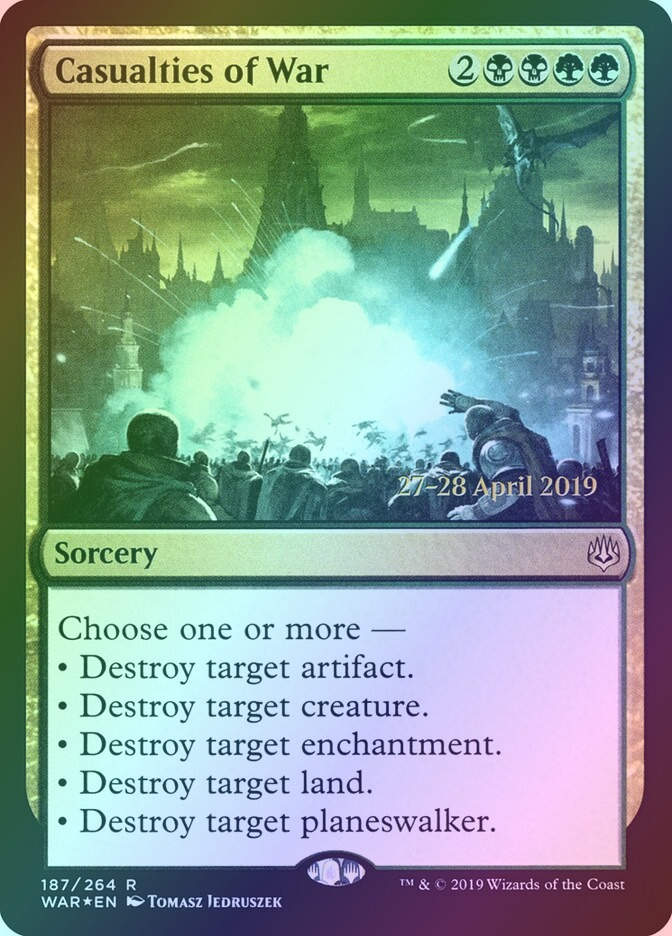 Casualties of War (PWAR) (187s) / Foil
