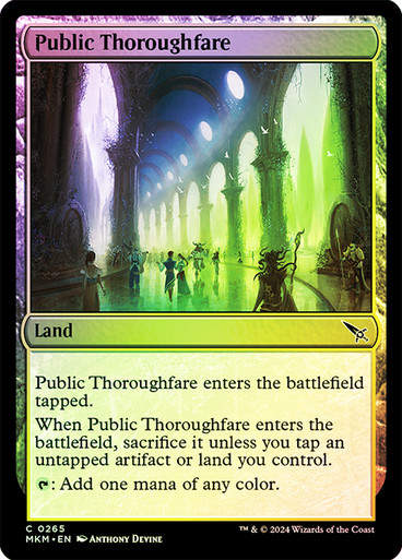 Public Thoroughfare (mkm) (265) / Foil