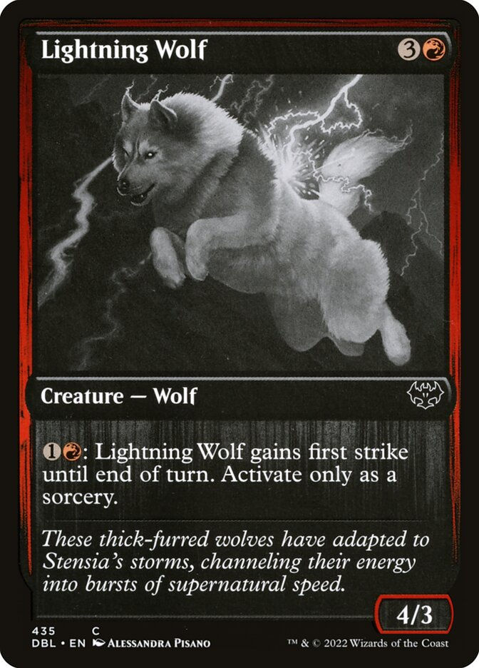 Lightning Wolf (DBL) (435)