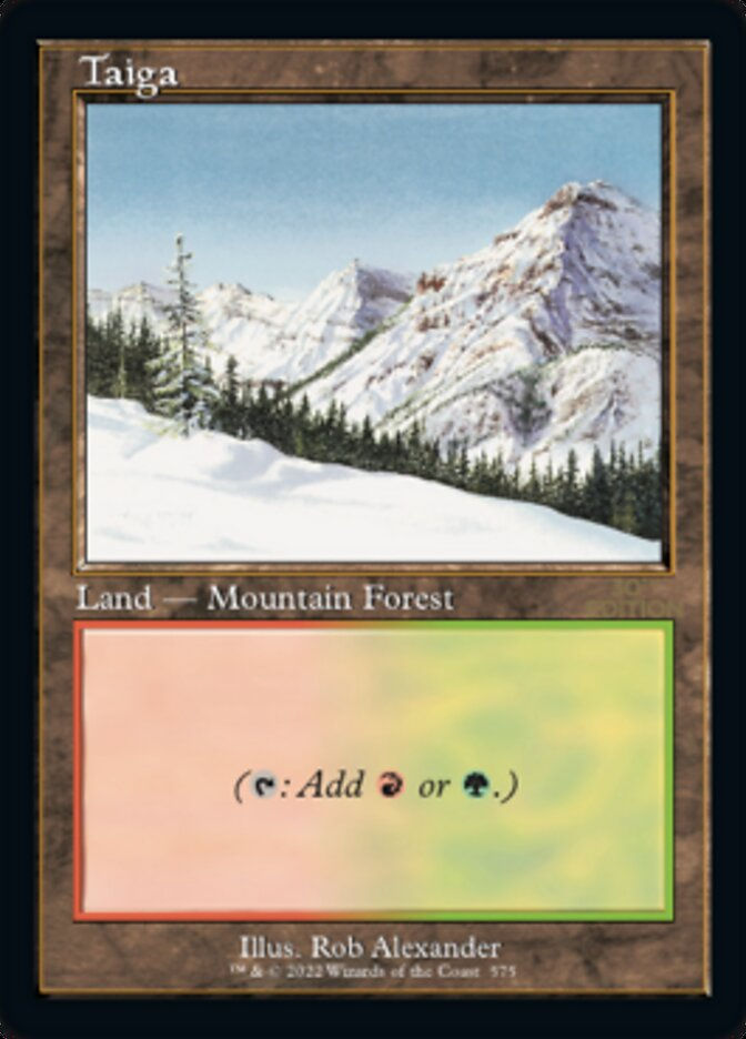 Taiga (30a) / Retro Frame