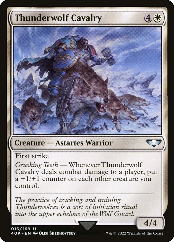 Thunderwolf Cavalry (40K) (16)