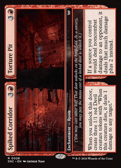 Spiked Corridor // Torture Pit (DSC) (28)