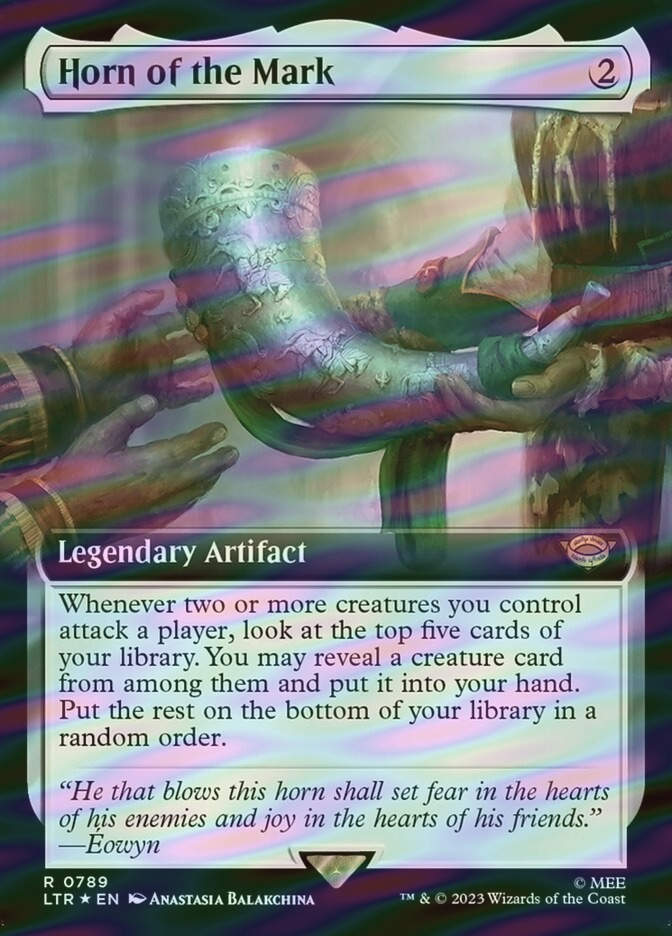 Horn of the Mark (LTR) (789) / Extended Art / Surge Foil
