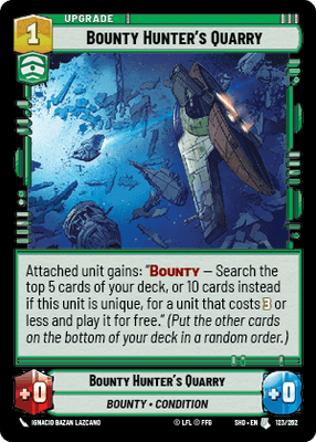 Bounty Hunter's Quarry (SHD_#123/262) / Foil