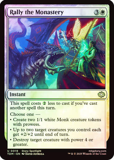Rally the Monastery (TDM) (19) / Foil