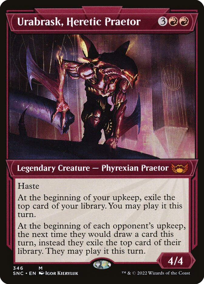 Urabrask, Heretic Praetor (SNC) (346) / Showcase
