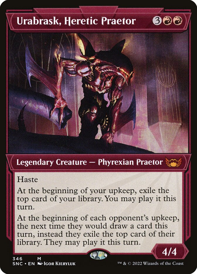 Urabrask, Heretic Praetor (SNC) (346) / Showcase