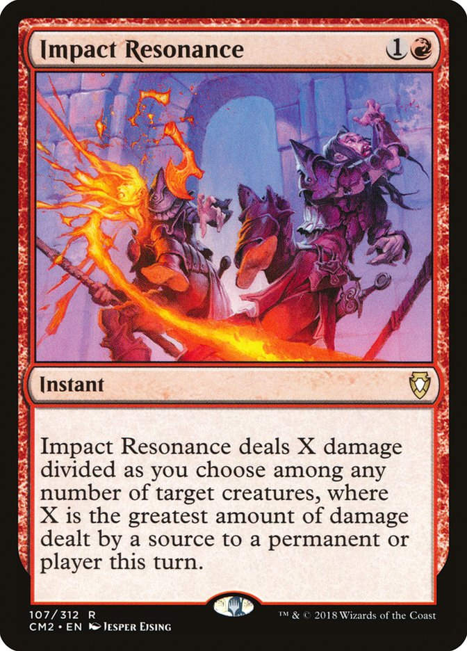 Impact Resonance (cm2)