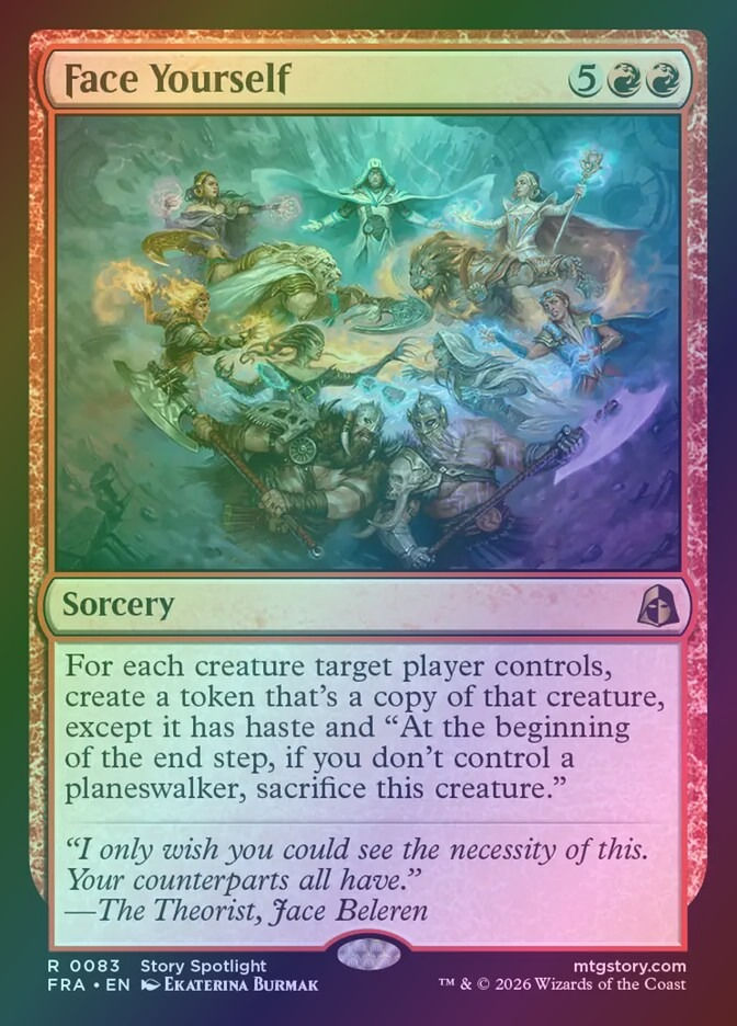 Face Yourself (FRA) (83) / Foil
