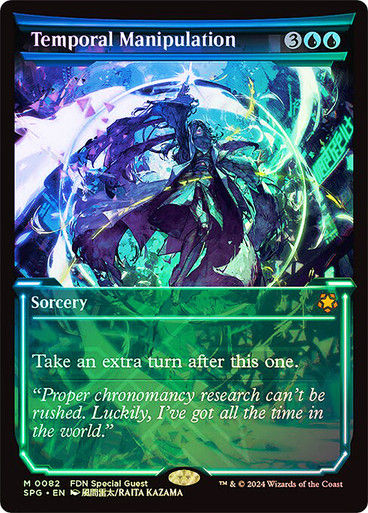 Temporal Manipulation (SPG) (82) / Foil / Showcase