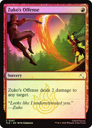 Zuko's Offense (TLE) (247) / Foil