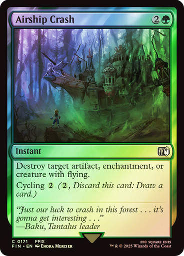 Airship Crash (FIN) (171) / Foil