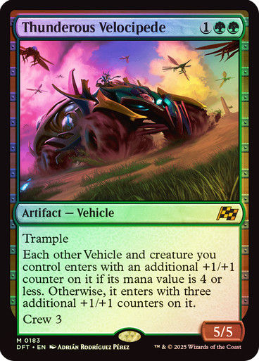 Thunderous Velocipede (DFT) (183) / Foil