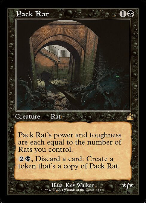 Pack Rat (rvr) (455) / Retro