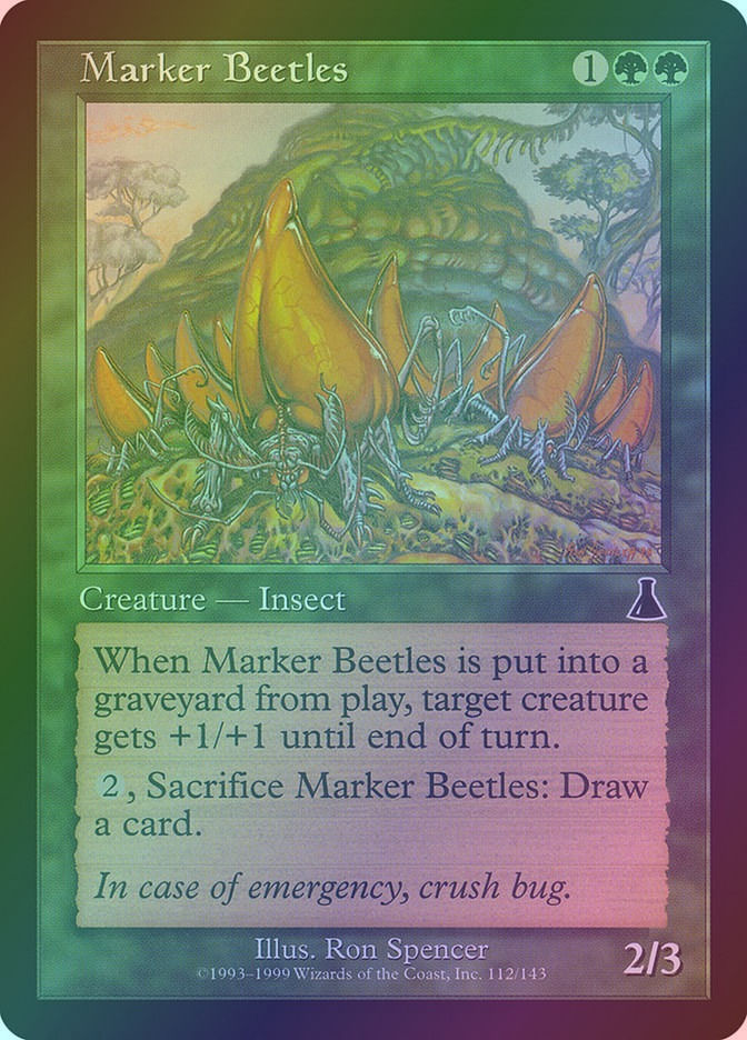 Marker Beetles (UDS) (112) / Foil