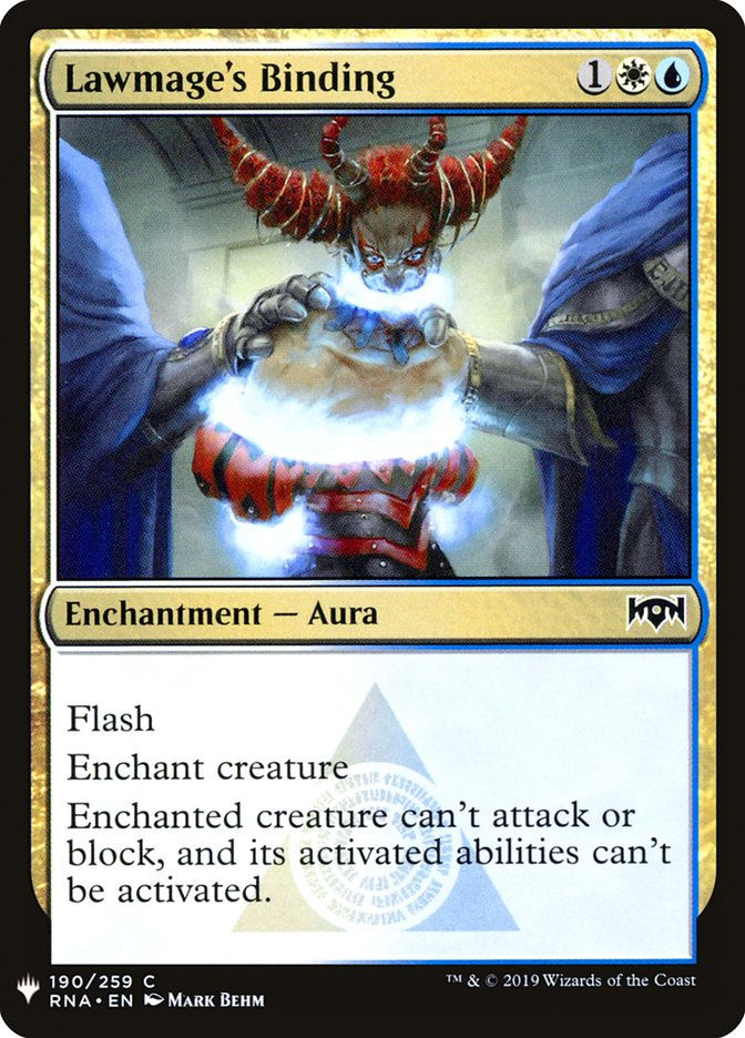 Lawmage's Binding (MYS)