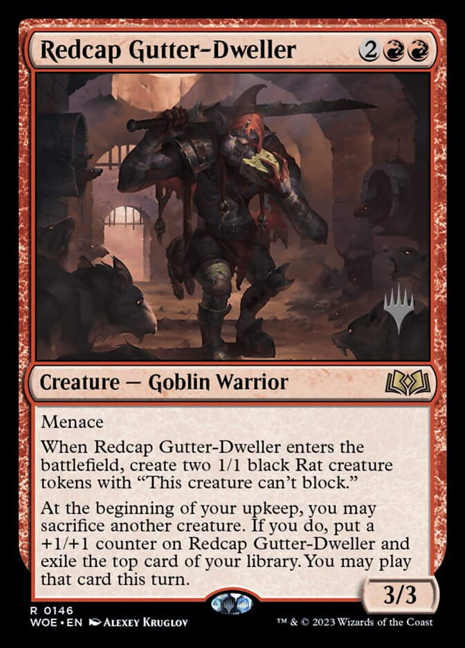 Redcap Gutter-Dweller (PWOE) (146p)
