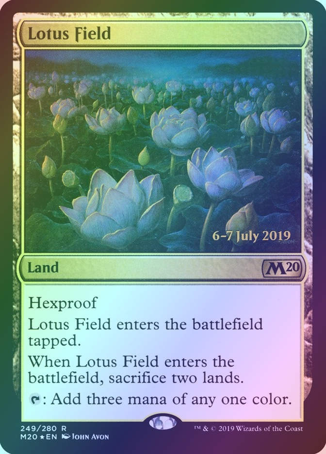 Lotus Field (PM20) (249s) / Foil