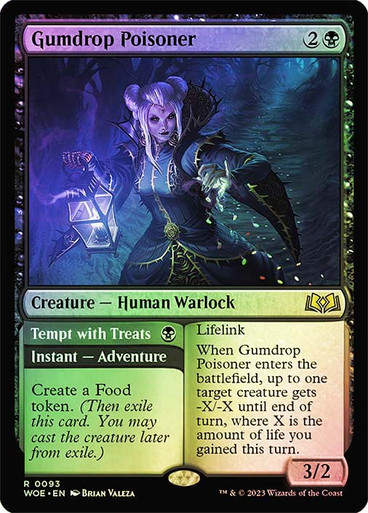 Gumdrop Poisoner // Tempt with Treats (woe) / Foil