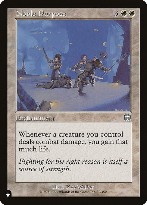 Noble Purpose (PLST) (MMQ-32)