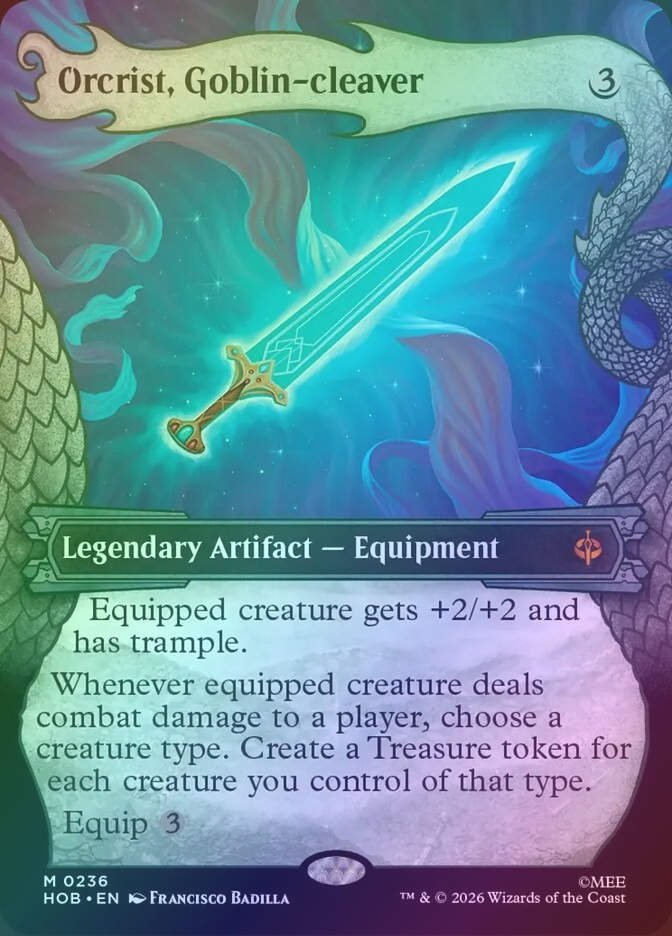Orcrist, Goblin-cleaver (HOB) (236) / Showcase / Foil