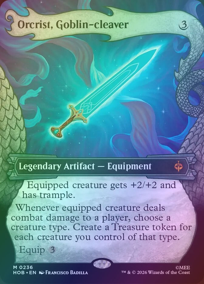 Orcrist, Goblin-cleaver (HOB) (236) / Showcase / Foil