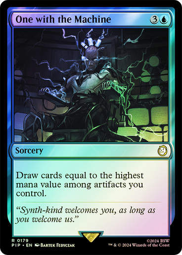 One with the Machine (pip) (179) / Foil
