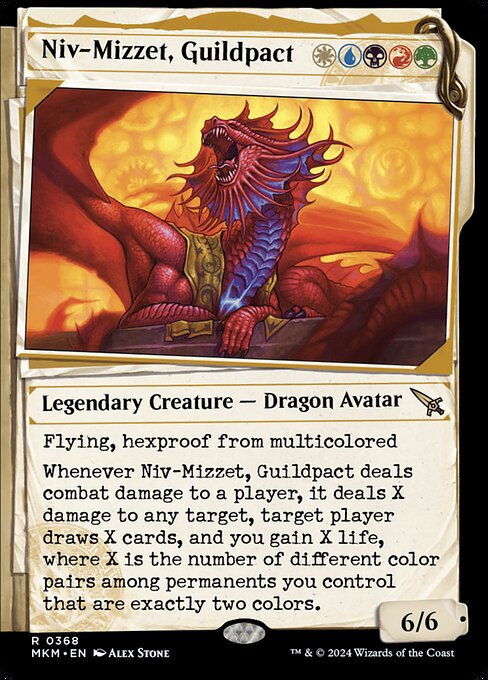 Niv-Mizzet, Guildpact (mkm) (368) / Showcase