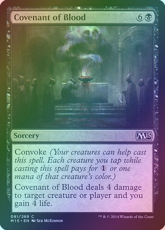 Covenant of Blood (M15) (91) / Foil