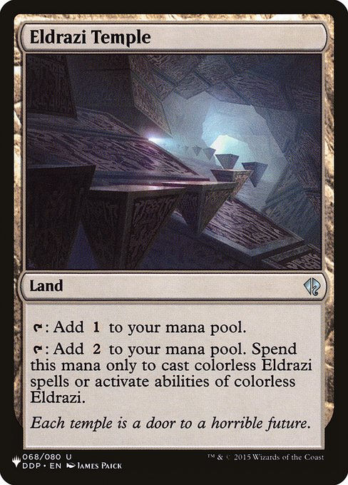 Eldrazi Temple (PLST) (DDP-68)