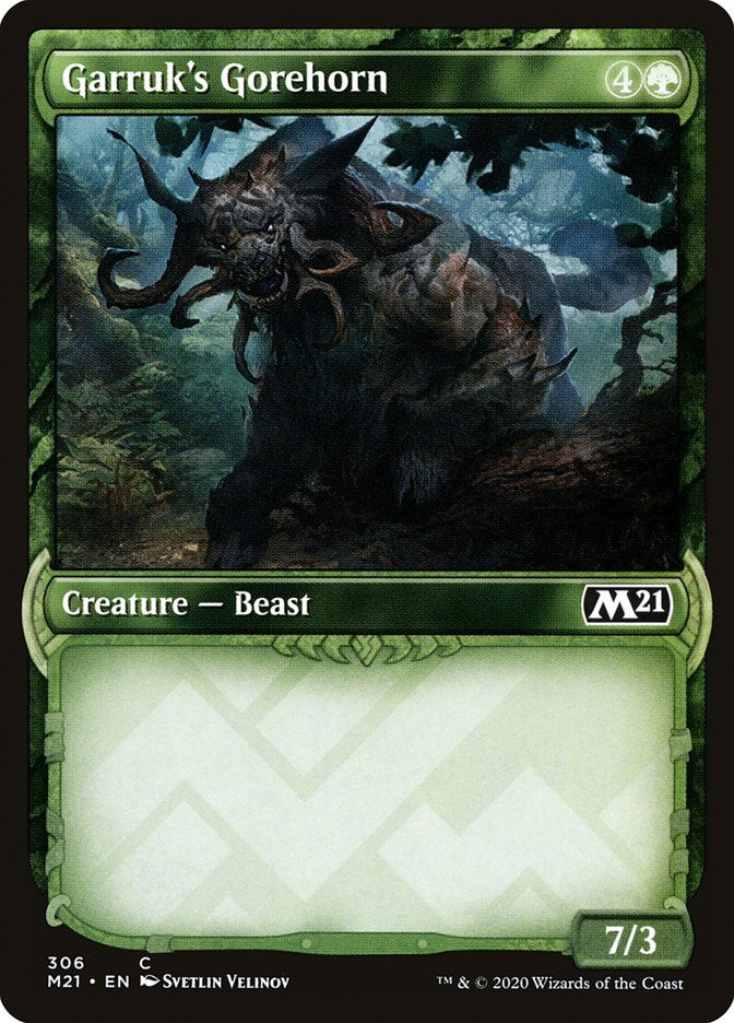 Garruk's Gorehorn (M21) (306) / Showcase