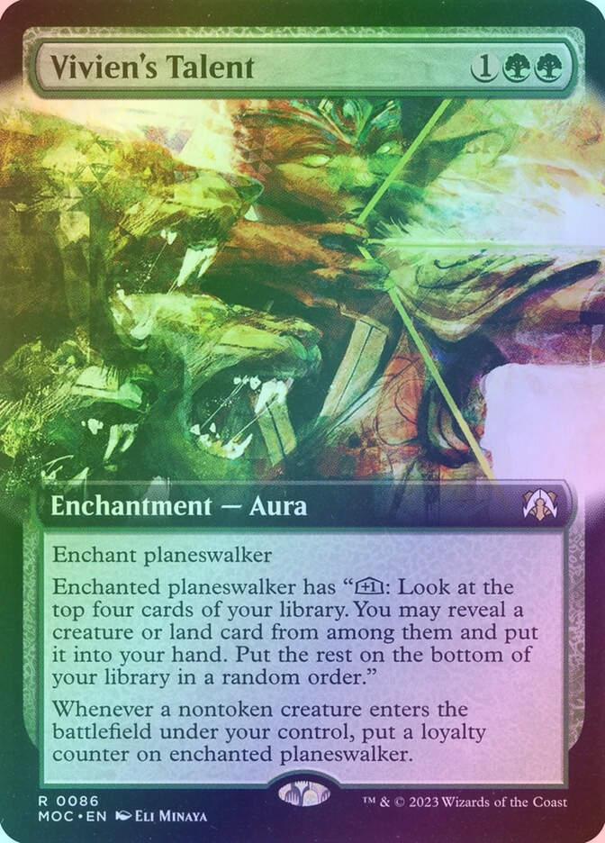 Vivien's Talent (MOC) (86) / Extended Art / Foil