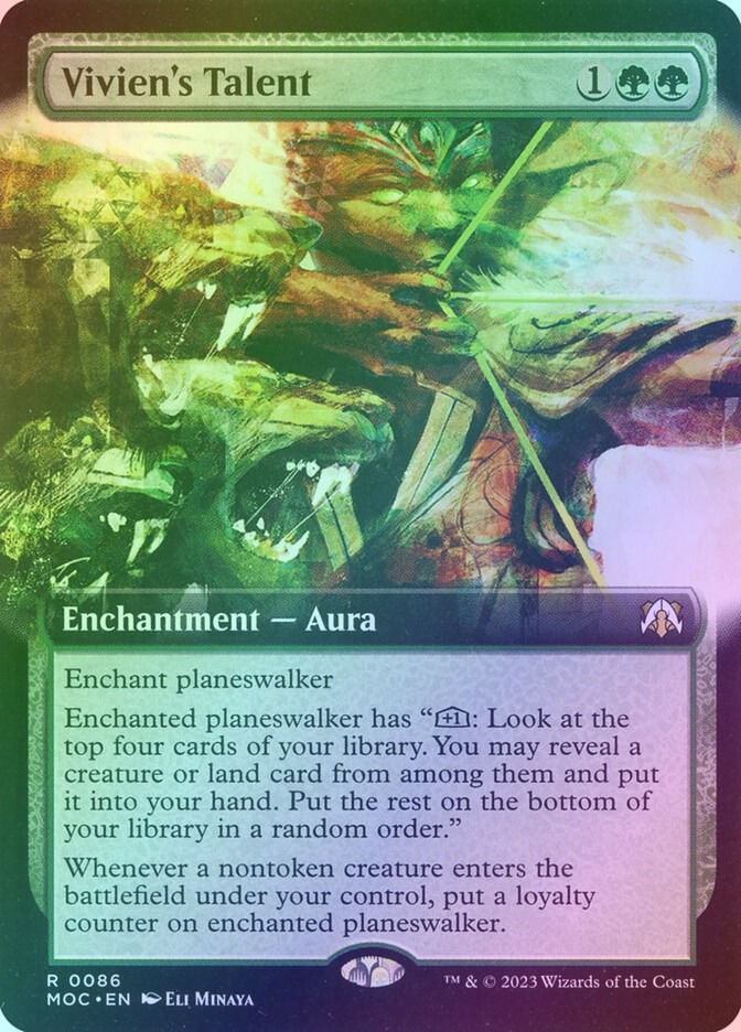 Vivien's Talent (MOC) (86) / Extended Art / Foil
